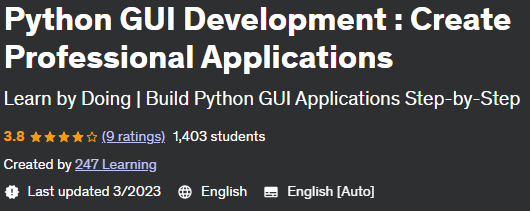 Pictures · Python GUI Development : Create Professional Applications 2023-3