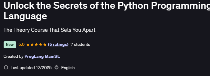 الصور · إلغاء أسرار Python لغة البرمجة 2025-12