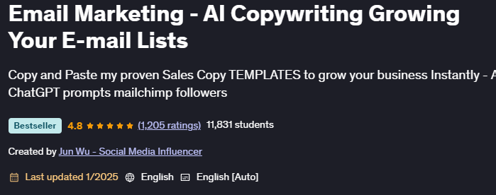 图片 · 电子邮件营销 - AI Copywriting 增加您的电子邮件列表 2021-8