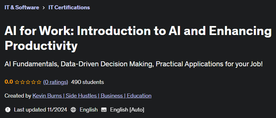 Pictures · Udemy — AI for Work: Introduction to AI and Enhancing Productivity 2024-10