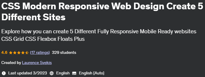 Pictures · CSS Modern Responsive Web Design Create 5 Different Sites 2023-3