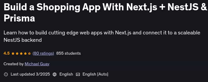 Pictures · Build a Shopping App With Next.js + NestJS & Prisma 2025-3