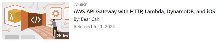 Pictures · AWS API Gateway with HTTP, Lambda, DynamoDB, and iOS 2024-7