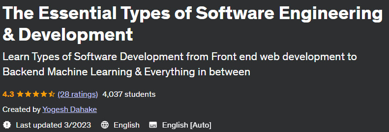 Pictures · Udemy — The Essential Types of Software Engineering & Development 2023-3