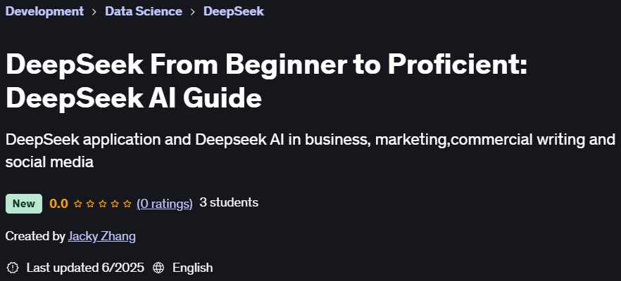 Pictures · Udemy — DeepSeek From Beginner to Proficient: DeepSeek AI Guide 2025-6