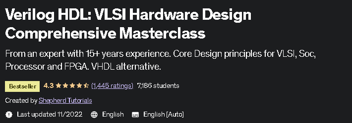Pictures · Udemy — Verilog HDL: VLSI Hardware Design Comprehensive Masterclass 2022-10