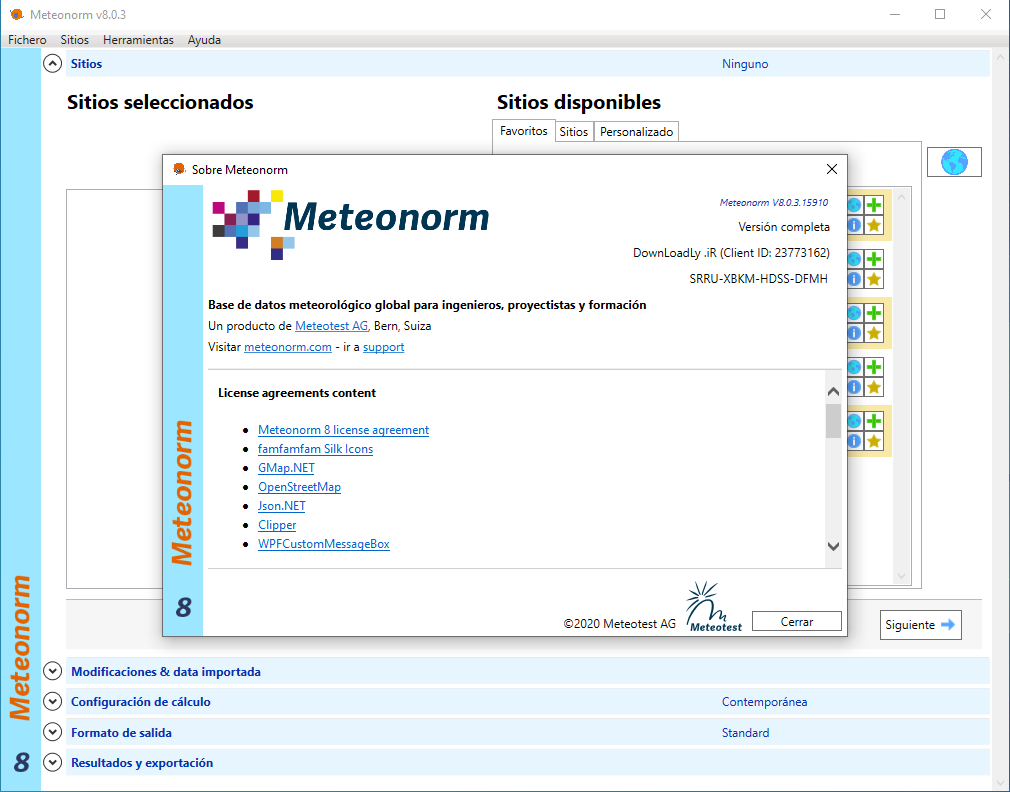 Pictures · Meteonorm 8.2.0