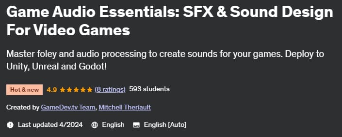 Pictures · Udemy — Game Audio Essentials: SFX & Sound Design For Video Games 2024-4