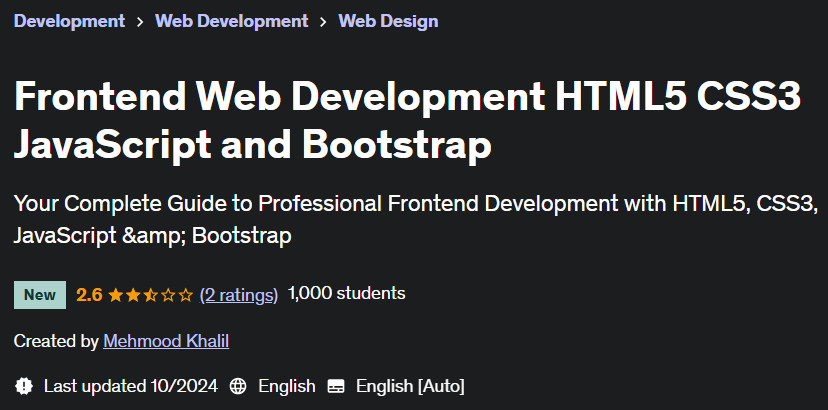 Pictures · Frontend Web Development HTML5 CSS3 JavaScript and Bootstrap 2024-9