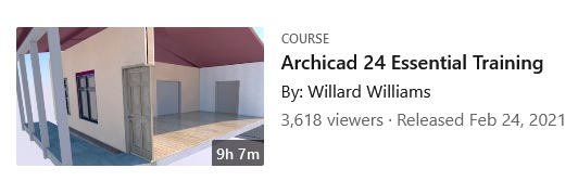 Pictures · LinkedIn (Lynda) – Archicad 24 Essential Training 2021-2