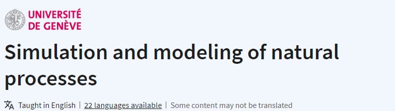 Pictures · Coursera — Simulation and modeling of natural processes 2024-6