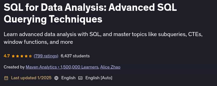الصور · SQL تحليل البيانات: متقدمة SQL تقنيات البحث 2025-1