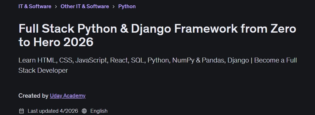Pictures · Udemy — Full Stack Python & Django Framework from Zero to Hero 2026-4