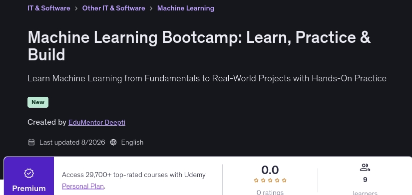 Pictures · Machine Learning Bootcamp: Learn, Practice & Build 2026-8