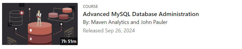Pictures · LinkedIn — Advanced MySQL Database Administration 2024-9