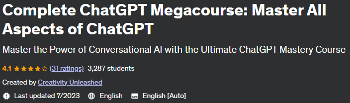Pictures · Complete ChatGPT Megacourse: Master All Aspects of ChatGPT 2023-4