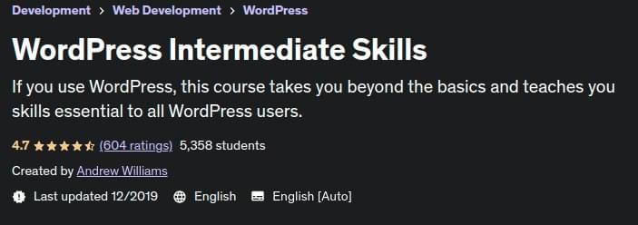 Pictures · Udemy — WordPress Intermediate Skills 2019-12