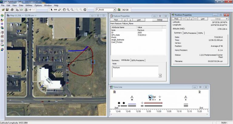 Pictures · Trimble GPS Pathfinder Office 5.85
