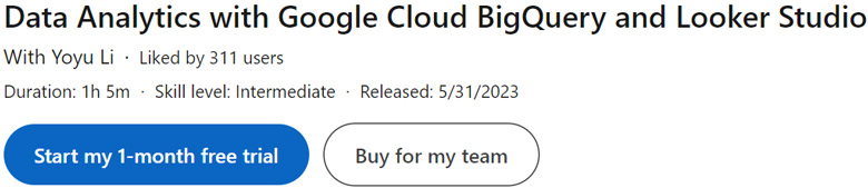 Pictures · LinkedIn — Data Analytics with Google Cloud BigQuery and Looker Studio 2023-5
