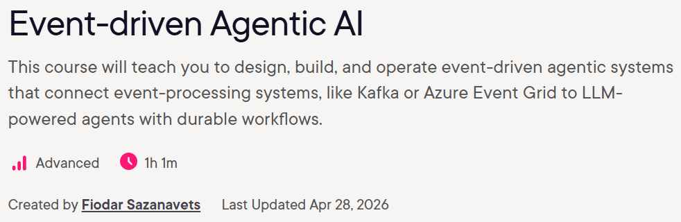 Pictures · Event-driven Agentic AI 2026-1