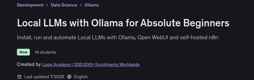 الصور · LLM المحلي مع Ollama للمبتدئين المطلقين 2026-7