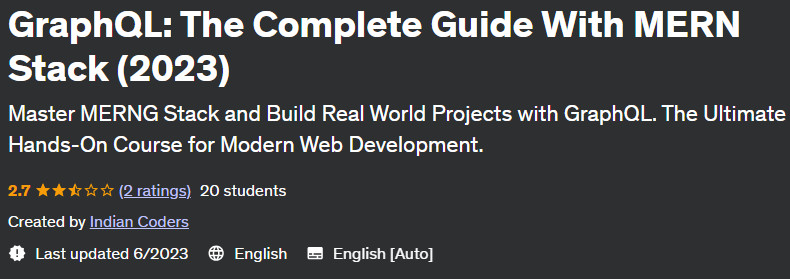 Pictures · Udemy — GraphQL: The Complete Guide With MERN Stack (2023) 2023-5