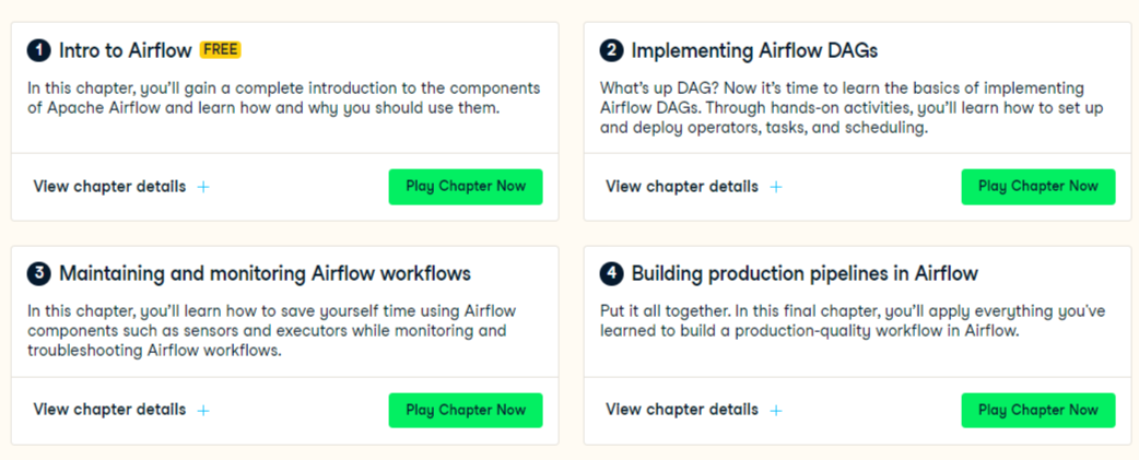 Course topics · Introduction to Apache Airflow in Python 2024-10
