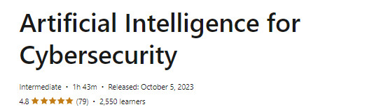 Pictures · LinkedIn — Artificial Intelligence for Cybersecurity 2023-10
