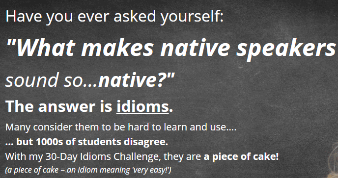 Pictures · English With Lucy – The Idioms Challenge