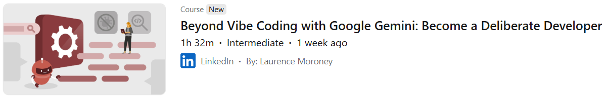الصور · Beyond Vibe Coding with Google Gemini: تصبح مطورًا متعمدًا 2025-9