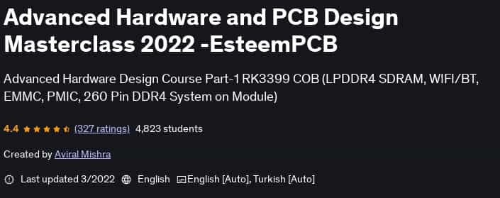 Pictures · Udemy — Advanced Hardware and PCB Design Masterclass 2022 -EsteemPCB 2022-3