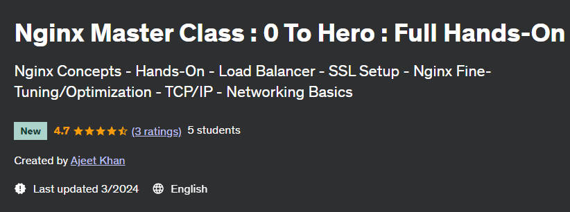 Pictures · Nginx Master Class : 0 To Hero : Full Hands-On 2024-2