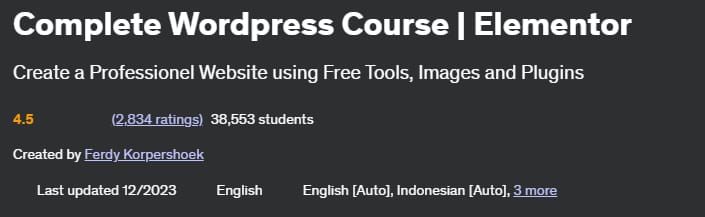 Pictures · Complete WordPress Course | Elementor 2018-12