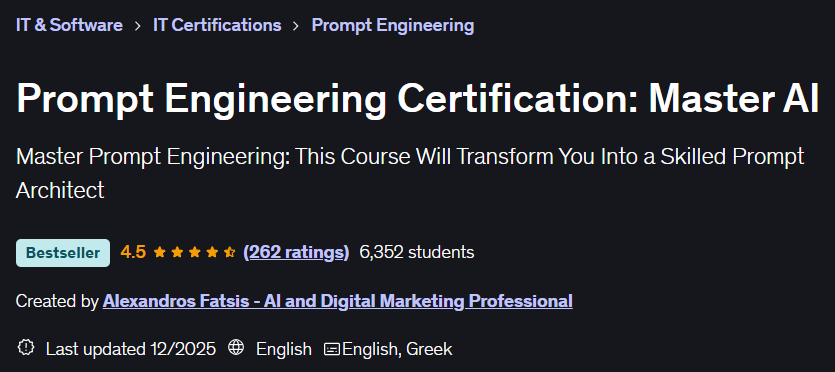 Pictures · Prompt Engineering Certification: Master AI 2025-10