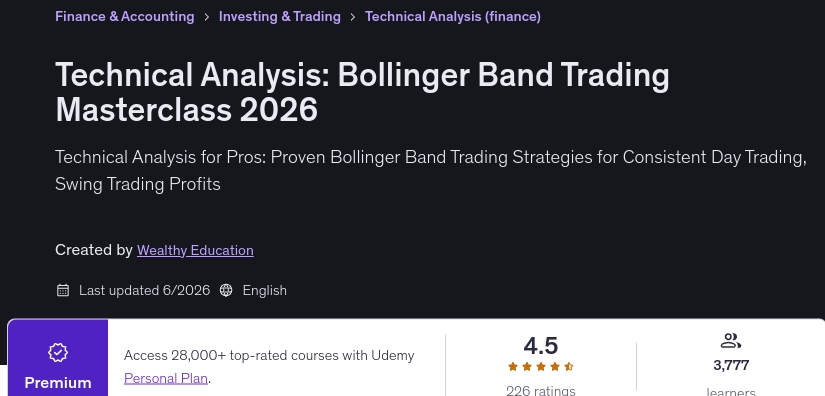 Pictures · Technical Analysis: Bollinger Band Trading Masterclass 2026 2026-6