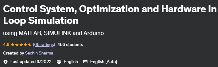Pictures · Udemy — Control System, Optimization and Hardware in Loop Simulation 2022-3