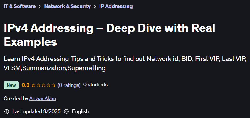 Pictures · Udemy — IPv4 Addressing – Deep Dive with Real Examples 2025-7