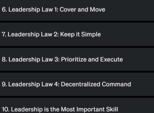 Course topics · MasterClass — Critical Leadership Training 2023-9