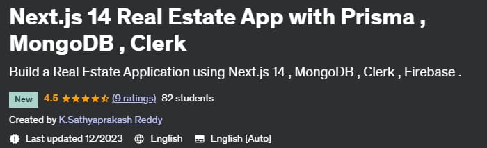Pictures · Udemy — Next.js 14 Real Estate App with Prisma , MongoDB , Clerk 2023-12