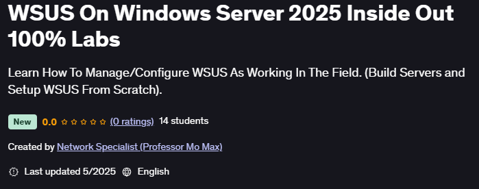 이미지 · 무엇에 대 한 Windows 서버 2025 내부 외부 100% 실험실 2025-4