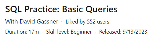 Pictures · SQL Practice: Basic Queries 2023-9