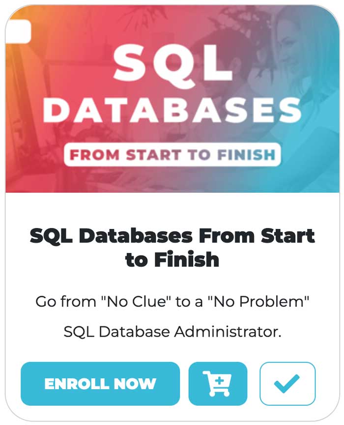 Pictures · IAmTimCorey (TimCorey) – SQL Databases From Start to Finish 2021-10