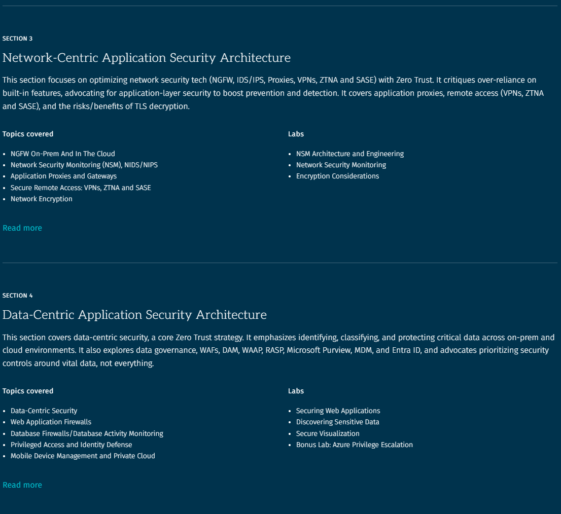 Pictures · SANS — SEC530 Defensible Security Architecture and Engineering 2025-6