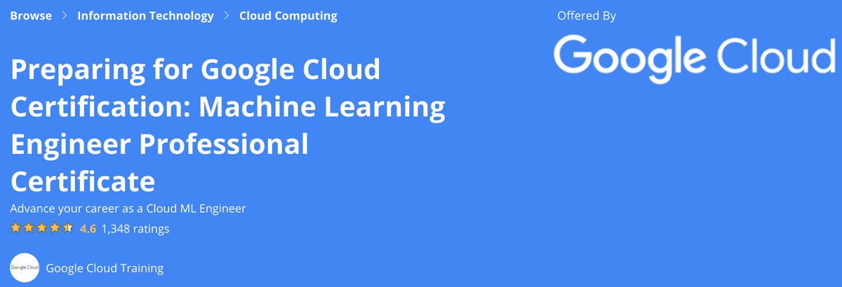 Pictures · Preparing for Google Cloud Certification: Machine Learning Engineer Professional Certificate 2022-9