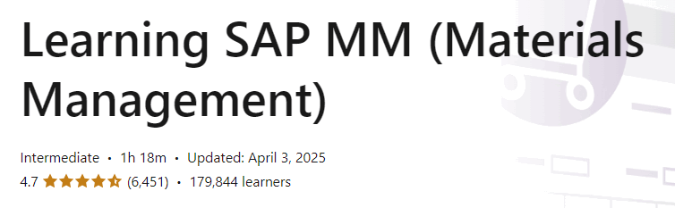 تصاویر · سیکھنے SAP MM (مواد کے انتظام) 2024-5
