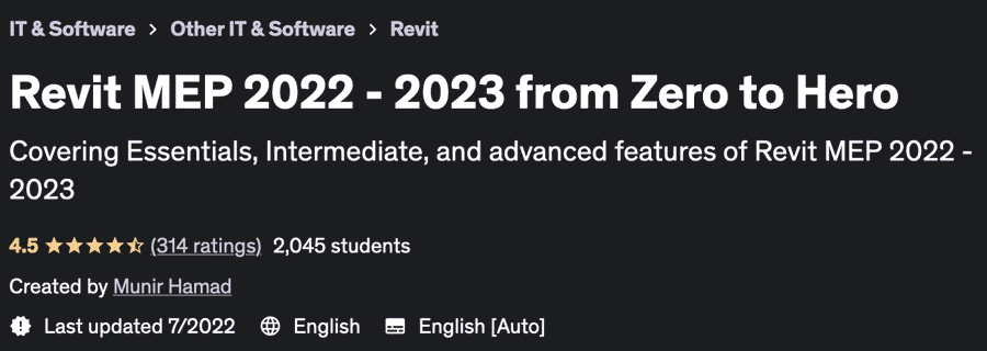 Pictures · Udemy — Revit MEP 2022 – 2023 from Zero to Hero 2022-1