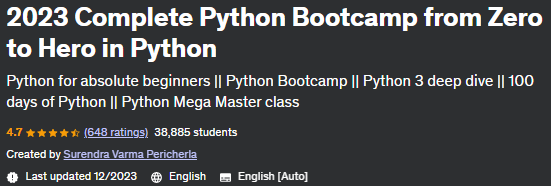 Pictures · 2023 Complete Python Bootcamp from Zero to Hero in Python 2023-8