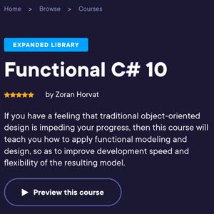Pluralsight — Functional C# 10 2022-11