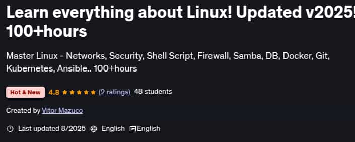 Pictures · Learn everything about Linux! Updated v2025! 100+hours 2025-8