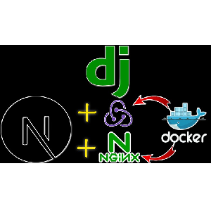 FullStack Django with React (Next.js) ,TypeScript and Docker 2025-6